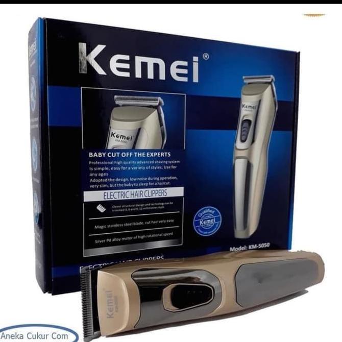 Alat Cukur Rambut Kemei KM-5050 - Alat Cukur Rambut Charge Kemei 5050