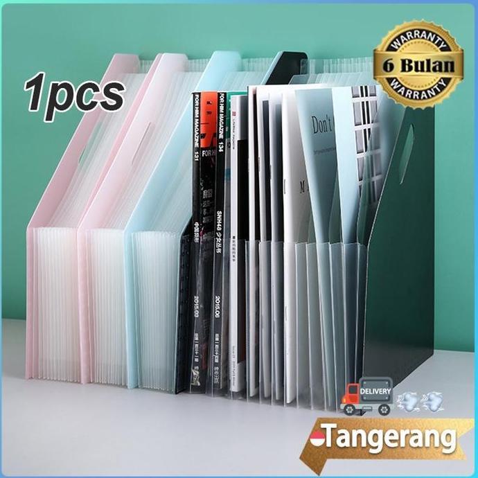 RAFENU Standing File A4 / File Folder Document Bag / Tas Dokumen File File Filling Folder 13 Sekat