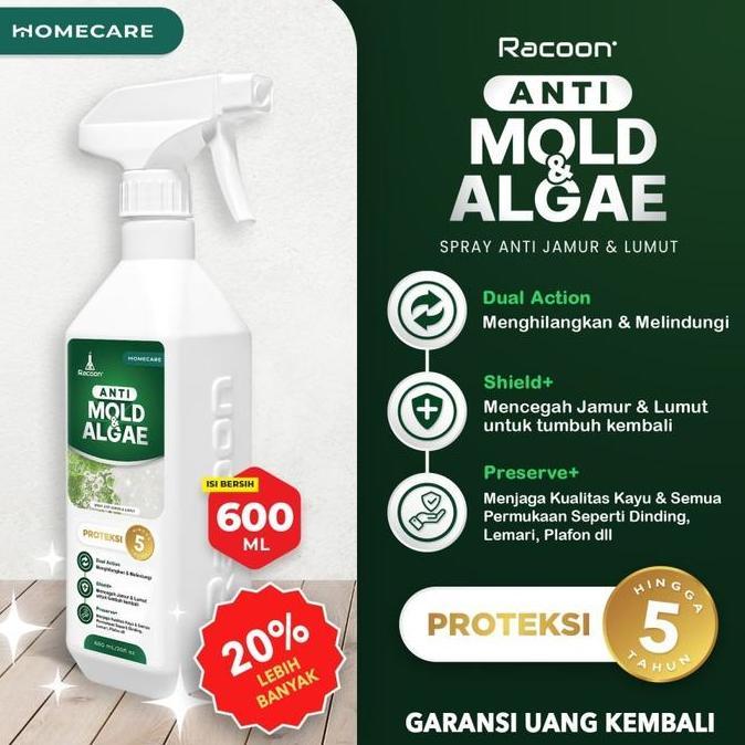 Anti Mold & Algae - Spray Anti Jamur & Lumut Dinding & Permukaan