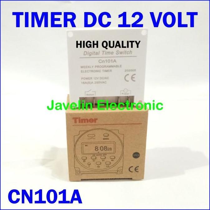 Timer DC 12 Volt 16 Ampere Digital 12v 16A Timer Walet