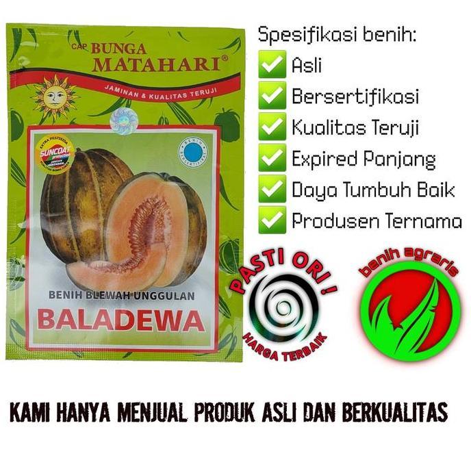 Benih Blewah Baladewa 20 gr Cap Bunga Matahari