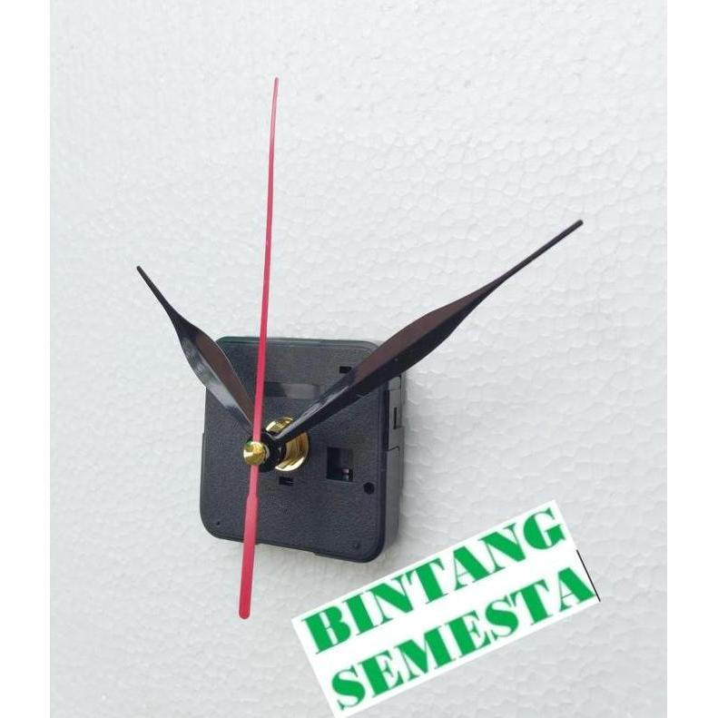 mesin jam dinding sweep moment tanpa bunyi detik
