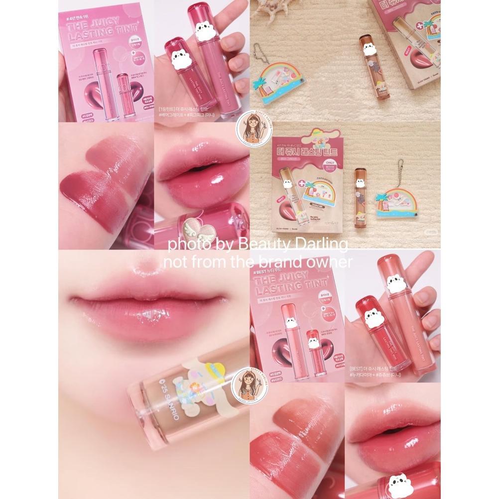 READY SPECIAL SET JUICY LASTING TINT x TANNING SANRIO | SET MINI TINT | SET SANRIO
