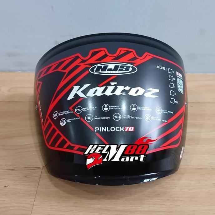 Visor NJS KAIROZ Kaca Helm NJS Kairoz Visor Kairoz Kaca NJS ORIGINAL