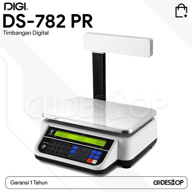 Timbangan Digital 30kg DIGI DS-782 PR Kitchen Scale DS782 Timbang Buah Sayur Pole Display