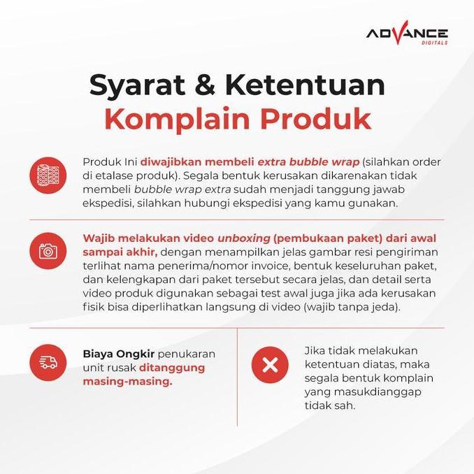 Microphone Advance MIC-202 Profesional Dual Mic Wireless Karoke