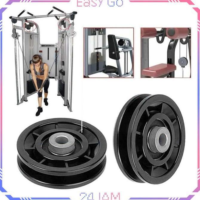 safiraolshop_ - roda kabel peralatan gym 9mm roda katrol gym katrol fitness katrol buat gym roda kat