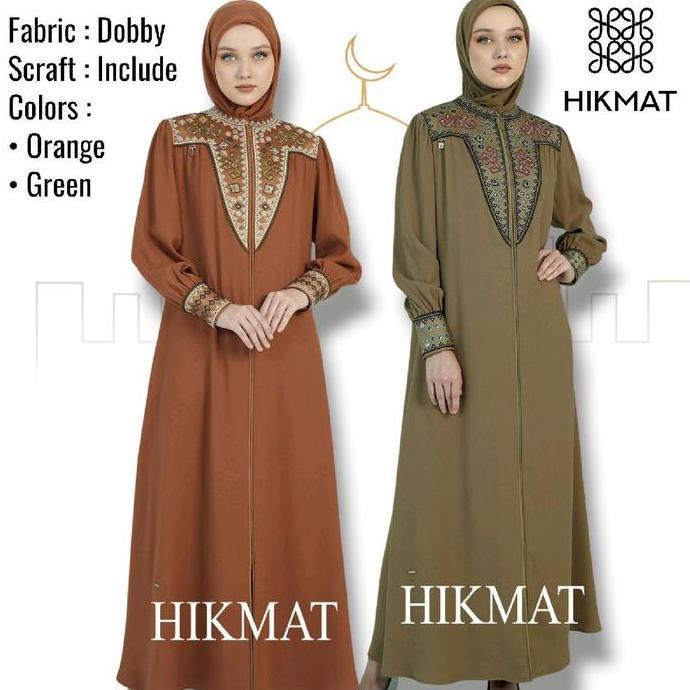 [NEW] A4120 - Abaya Hikmat Fashion Original