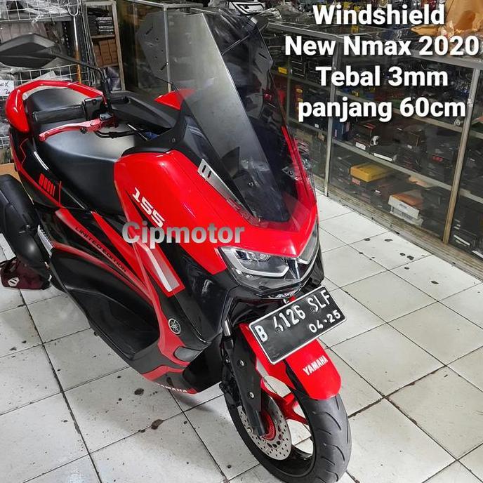 Visor Windshield New Nmax New 2020 Custom Tinggi 60Cm Clear Rayben Harga Spesial