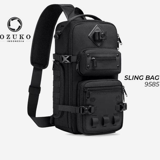 OZUKO Sling Bag #9585 - Tas Selempang Pria