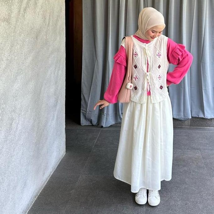 CAYNILV - Cania Skirt Rample Basic Linen