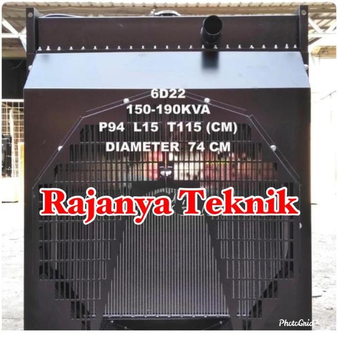 Radiator Mitsubishi 6D22T 150Kva - 190Kva