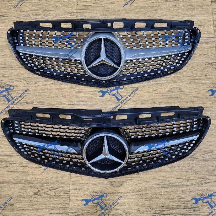 Grill Diamond Mercedes Benz W212 Facelift 2013-2016 Grille Diamond Mercy W212