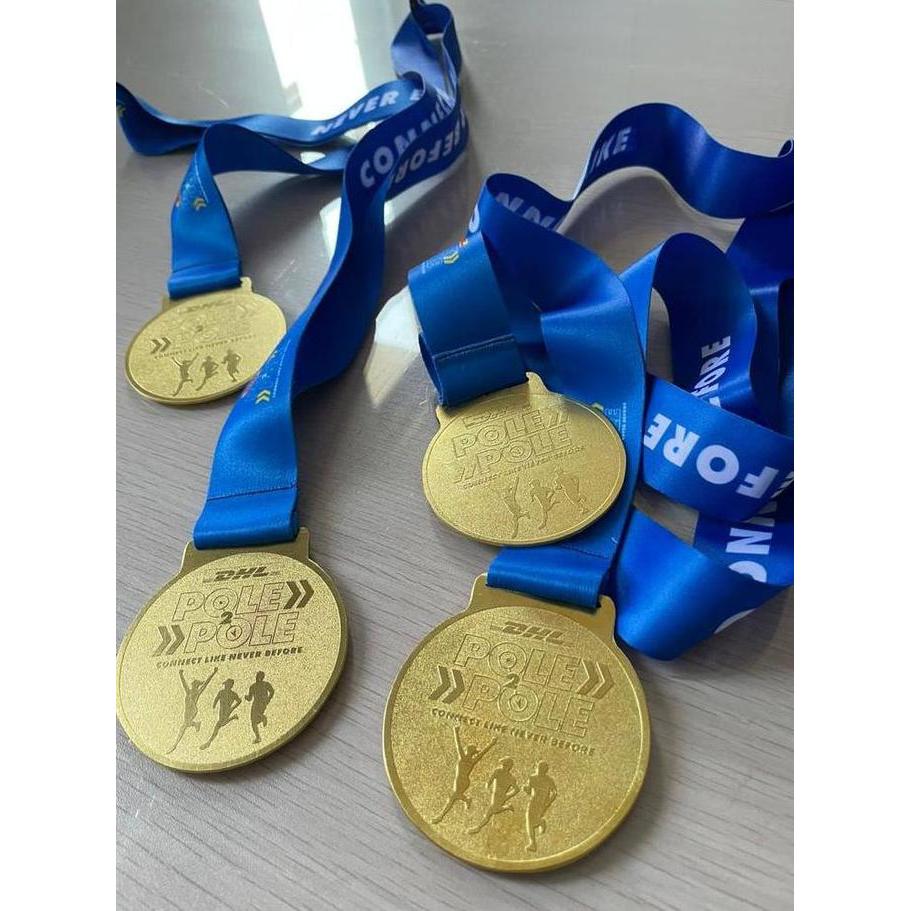 Medali Grafir Laser 25 / Custom Medali / Medali Logam / Medali Emas Perak