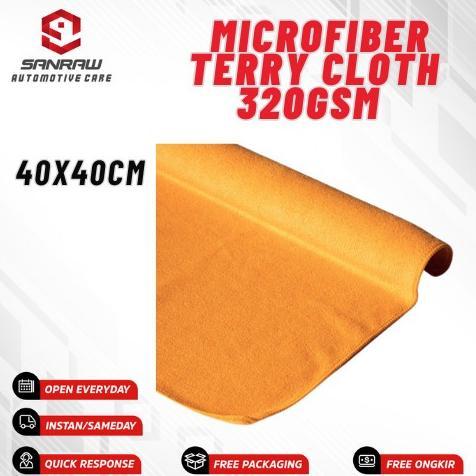 HOT DEALS Lap Kain Microfiber 40x40 320 gsm Murah kualitas Premium 320gsm
