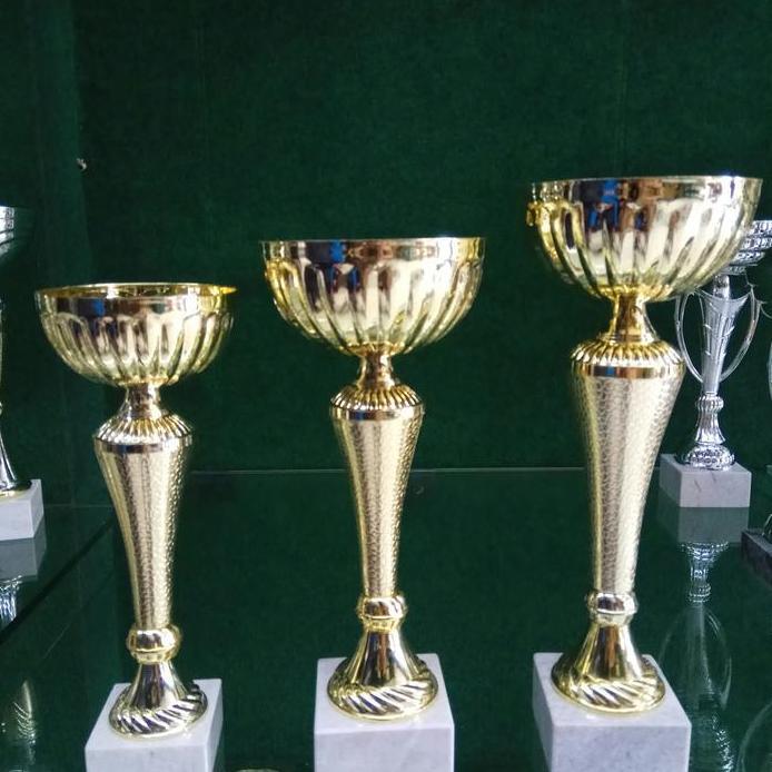 Piala impor cawan kuningan stainless