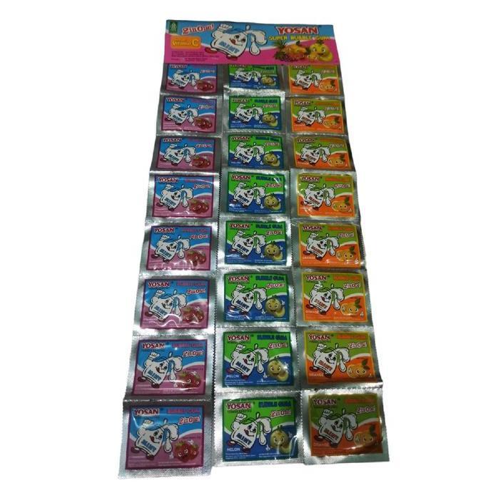Yosan Permen Karet 1renceng