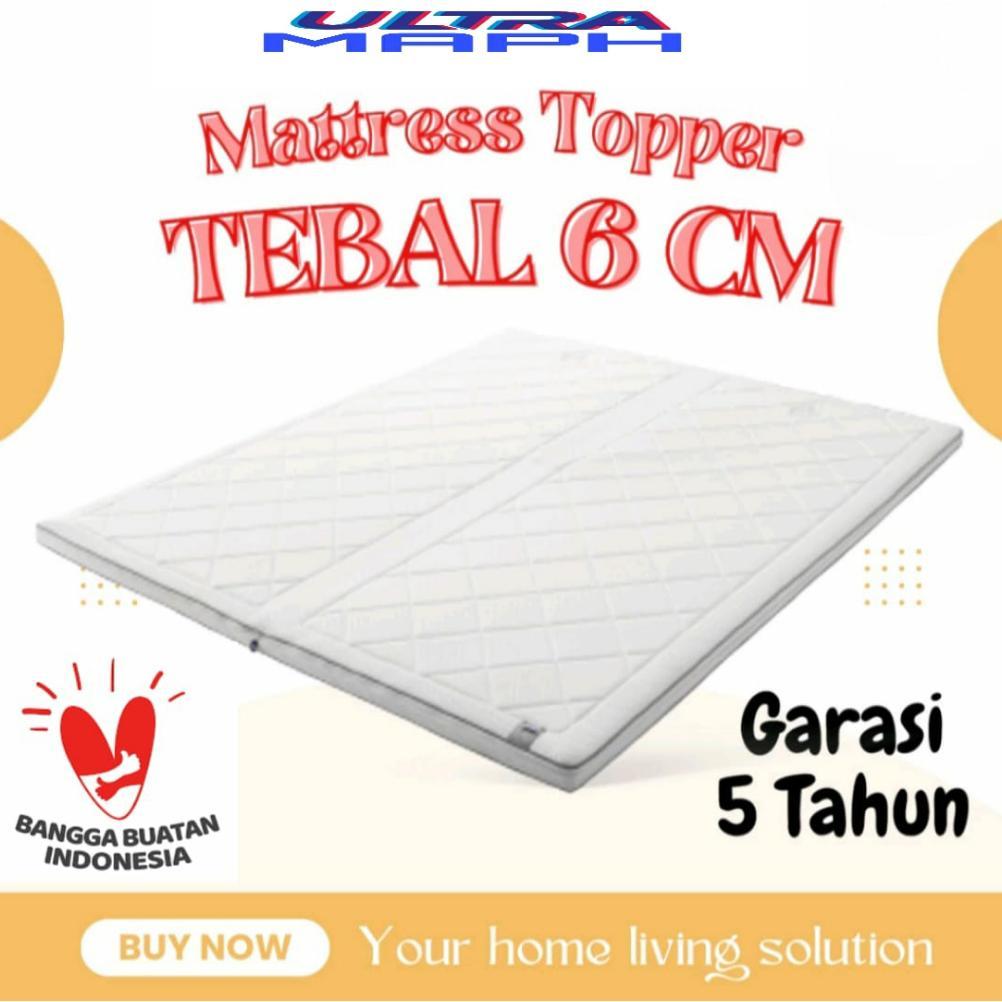 Mattress Toper / Matrass Pelapis Kasur / Topper Springbed / Kasur Lantai / Pelapis Springbed / Toppe