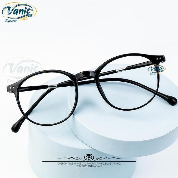 Frame Kacamata Lentur Bulat Pria Wanita VNC2126
