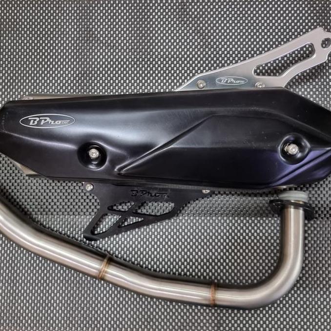 Murah Knalpot Standar Racing Bpro Mio Soul Smile Sporty Full Stenlis