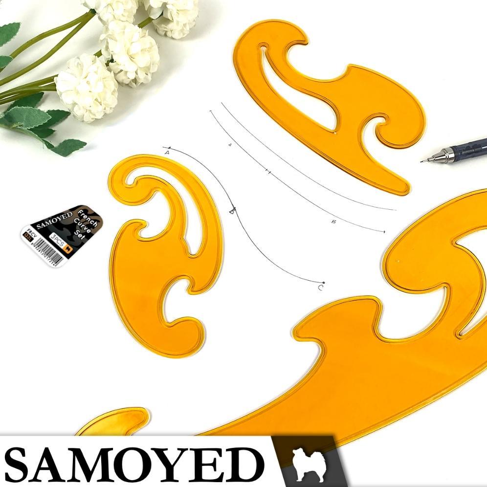 Penggaris / Mal Pola Lengkung / Kurva / Wayang / Jahit / Curve Drawing Ruler / Template / French Cur