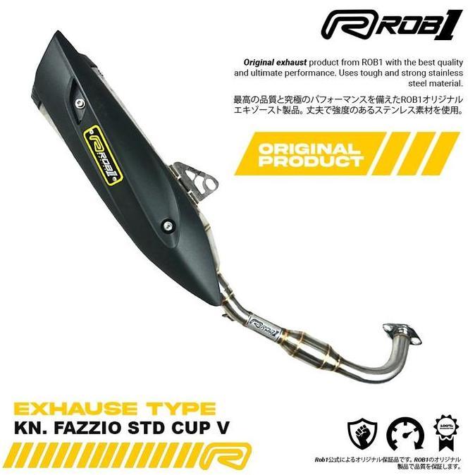 Sale Knalpot Fazzio Rob1 Std Racing Pnp Mio Z Dan Mio M3