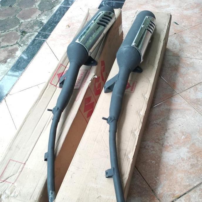 Grosir Muffler Knalpot New Shogun 110 Shogun Ariel Original Sgp Nos