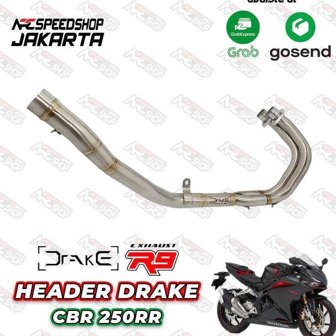 Murah Header Knalpot R9 Drake Honda Cbr 250Rr Leher Knalpot R9