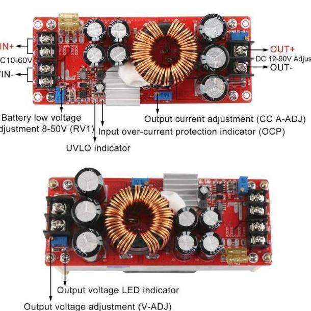 Sale Step Up High Power Dc-Dc Step Up Boost Module Converter 1500W 30A