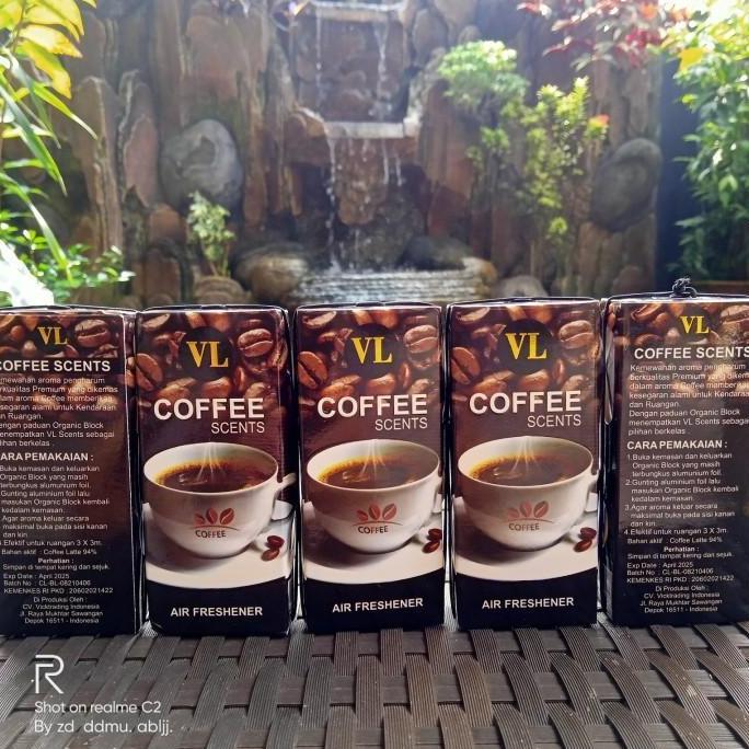 VL SCENTS CAR FRESHNER PARFUM MOBIL AROMA KOPI