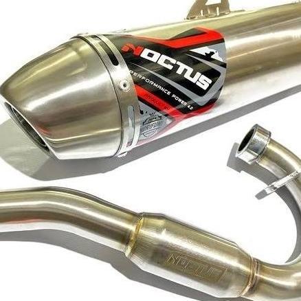 Murah Knalpot Norifumi Noctus T3 Klx 150 Crf 150 Wr 155 Stainless Ori Not Rv