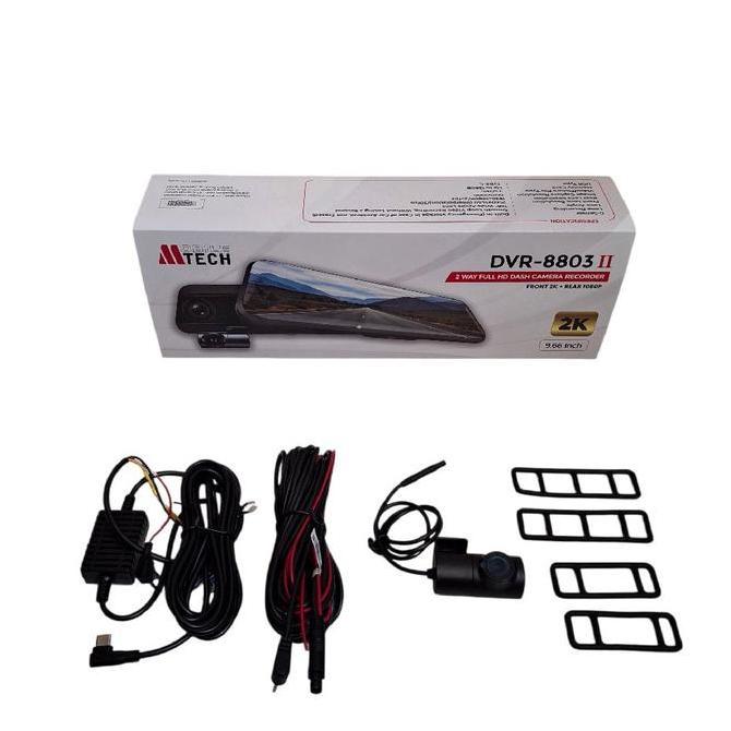 Murah Dvr Spion Mtech Dvr 8803 Ii Dashcam Spion Mtech/Mobiletech 9.66 Inch 2K+Wifi Free Memory