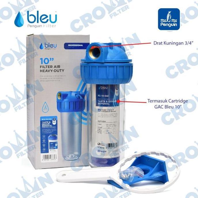 Bleu Professional Series - Filter air 10" + GAC Filter