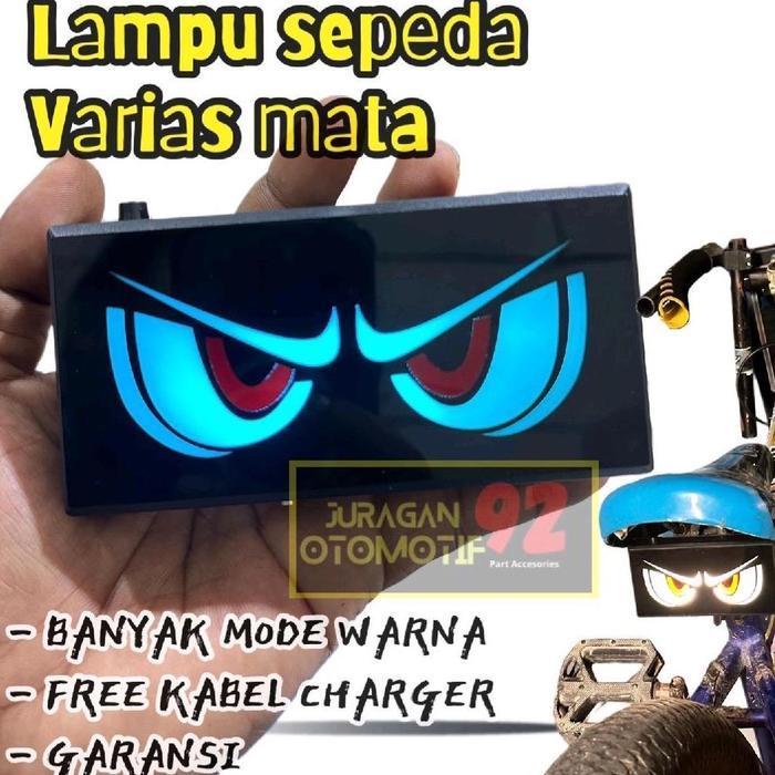 Lampu sepeda untuk sepeda bagian depan belakang aksesoris sepeda bmx Outdoor Stang