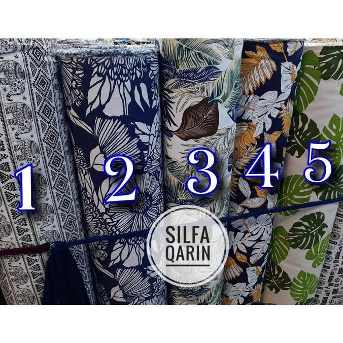 kain bahan kanvas motif import _ bahan canvas / kain tas/sepatu/cover sofa