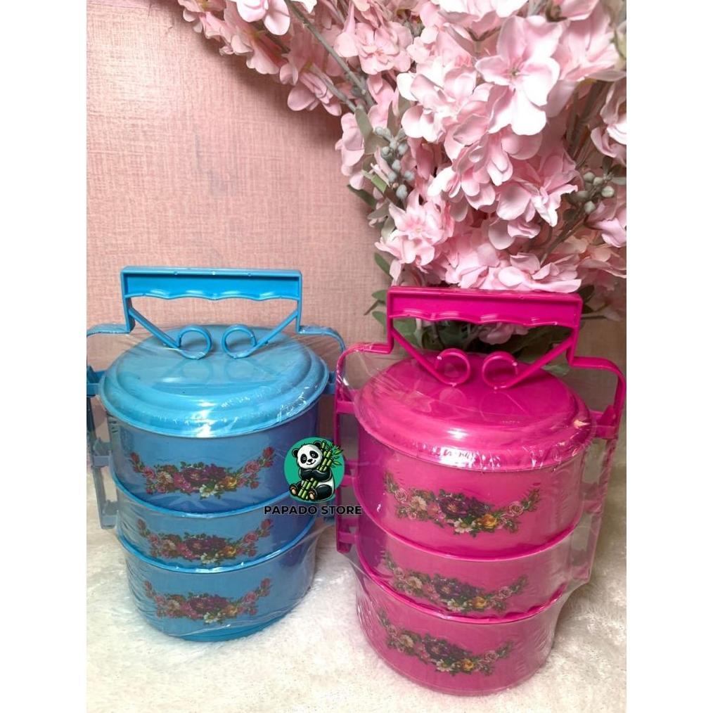 TERBARU rantang 3 susun  / rantang plastik / rantang susun / rantang makanan