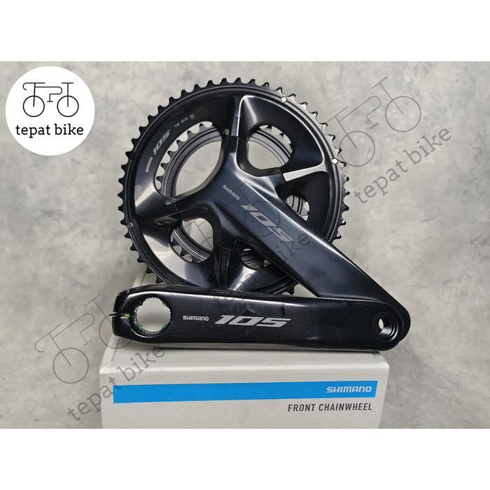 Crank Shimano 105 R7100 50-34T , 52-36T Arm165 mm / Crank Shimano R7100