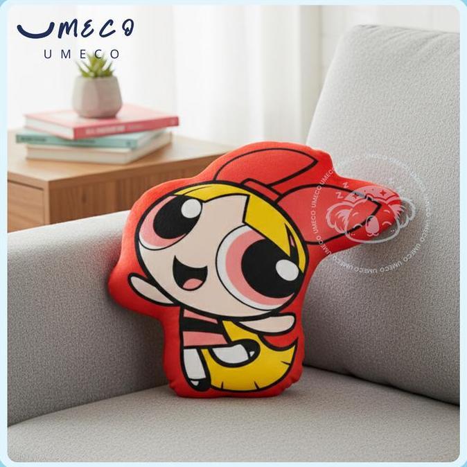 UMECO - Bantal Boneka Karakter Kpop New Jeans Power Puff Girl Size M - U051