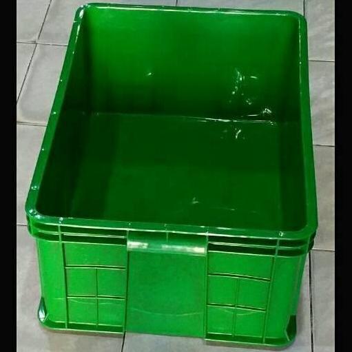 64x43x28 Box Container Rabbit 2055 Bak Kolam Ikan / Keranjang Industri Buah Sayur Plastik