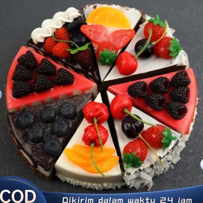 Replika Cake Fake Cake Birthday Miniatur Chiffon Cake Cheese