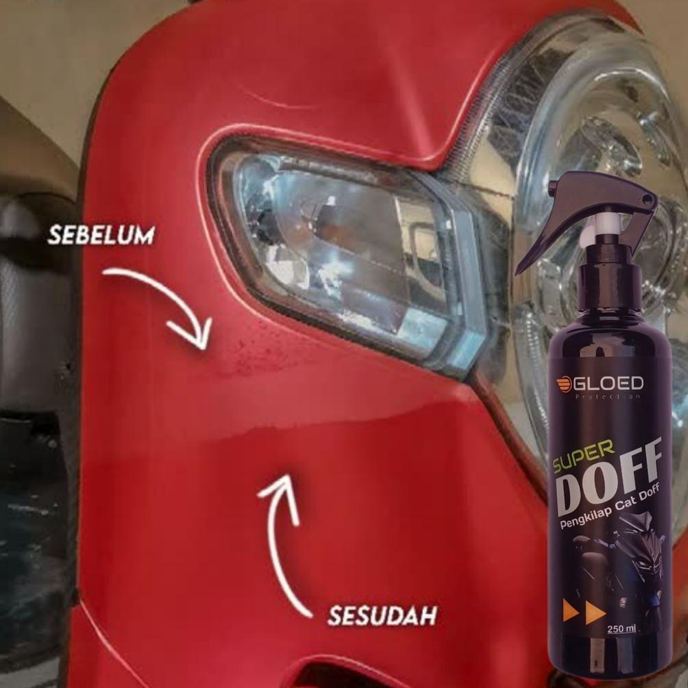 Sale Gloed Super Doff/ Pengkilap Body Motor Doff Nano Coating Wax Poles