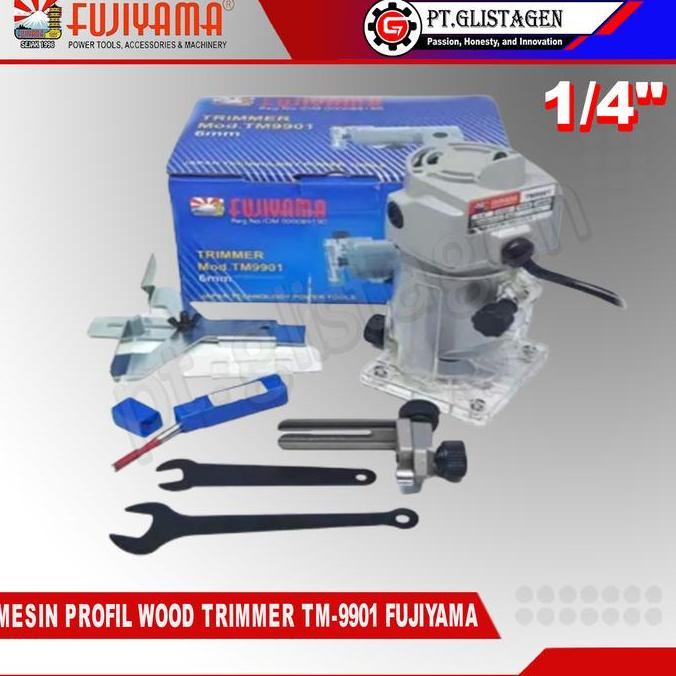 Fujiyama Tm9901 Mesin Trimmer Kayu Profil Kayu Router Kayu Tm-9901