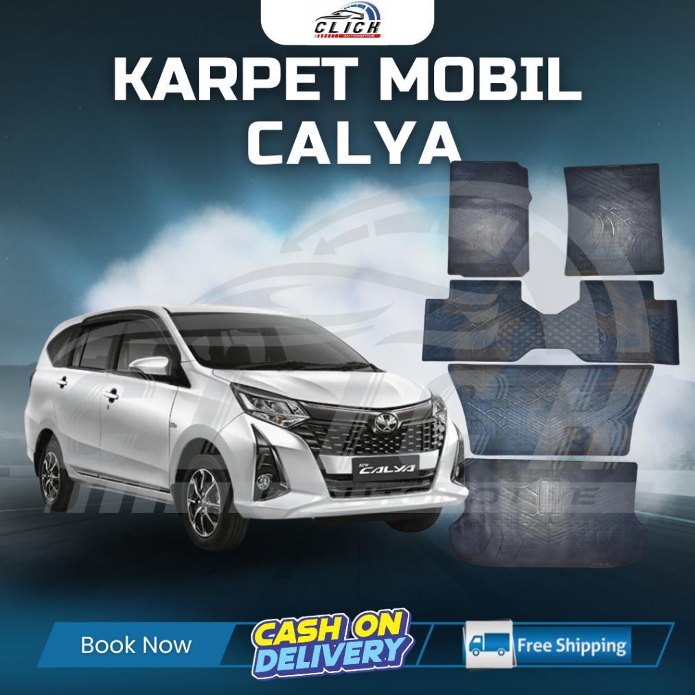 Promo Karpet Lantai Karet Calya Satu Set | Karpet Lantai Karet Mobil Calya | Karpet Alas Mobil Calya