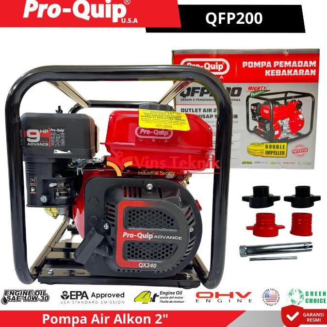 Promo Proquip Qfp200 Mesin Pompa Air Bensin Pompa Irigasi Pompa Alkon Water Pump Centrifugal 2" Qfp2