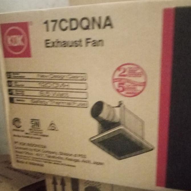 Promo Exhaust Fan Cerobong 17 Cdqna Kdk