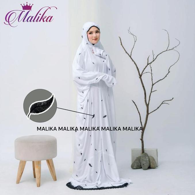 Mukena Terusan Dewasa Bordir Kamila Mukenah Lajuran Dewasa Bunga Cantik Kain Katun Mewah Motif Nyama