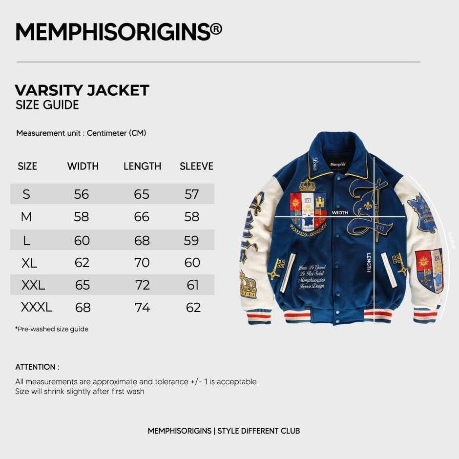 garansi varsity jacket - louis