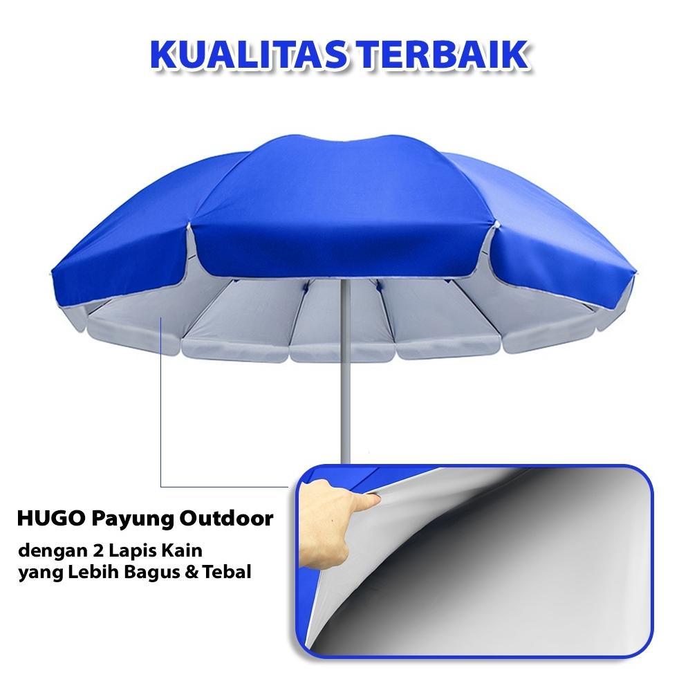 recommended e.home payung tenda 180cm-280 cm payung jualan lapak tenda payung pantai jumbo besar den