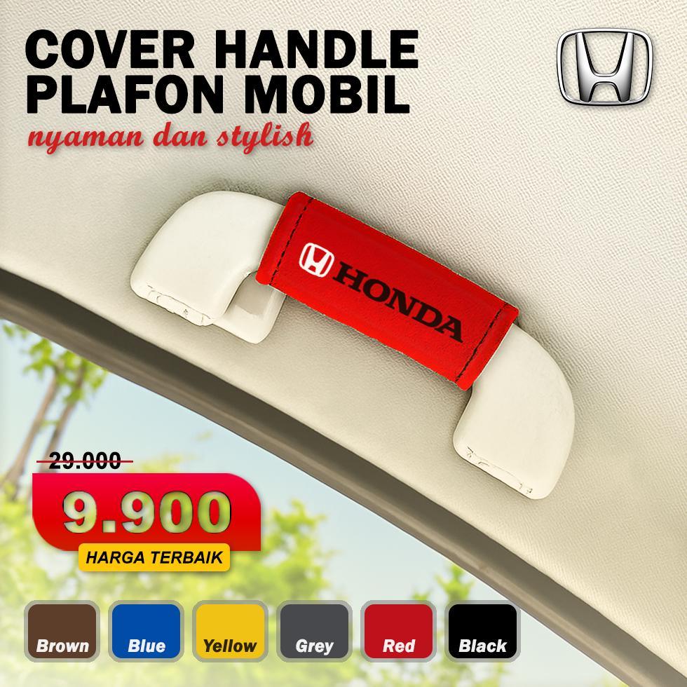 Tahan Lama  Cover Handle Plafon Honda Aksesoris Mobil Sarung Pelindung Pegangan Tangan Brio Jazz Hrv