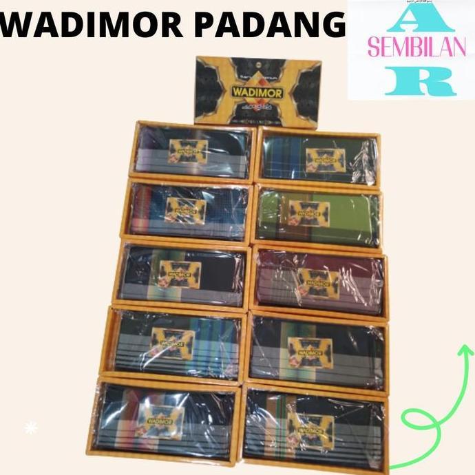 WADIMOR MOTIF PADANG ECER DAN GROSIR ISI 10 PCS TERMURAH,LEBIH MURAH Dewasa Muslim Kain Katun Kotak 